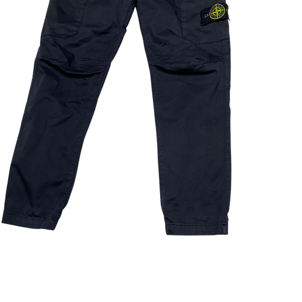 Stone Island 2019 Black Cargo Trousers