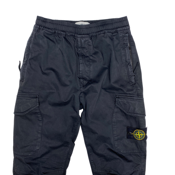 Stone Island 2019 Black Cargo Trousers