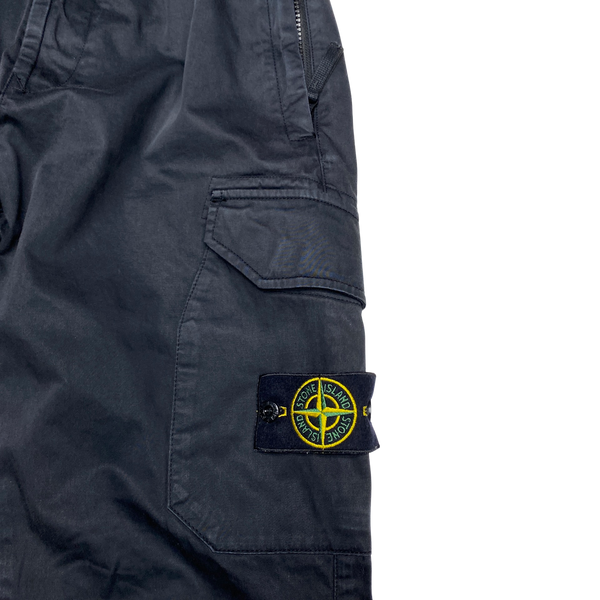 Stone Island 2019 Black Cargo Trousers