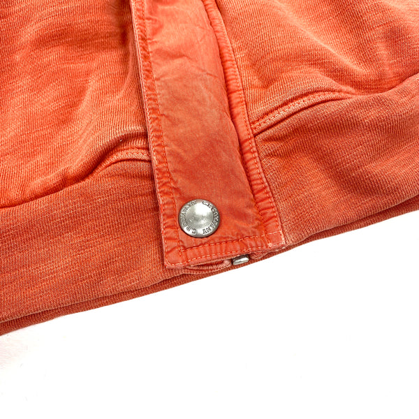 CP Company Orange Cotton Goggle Hoodie