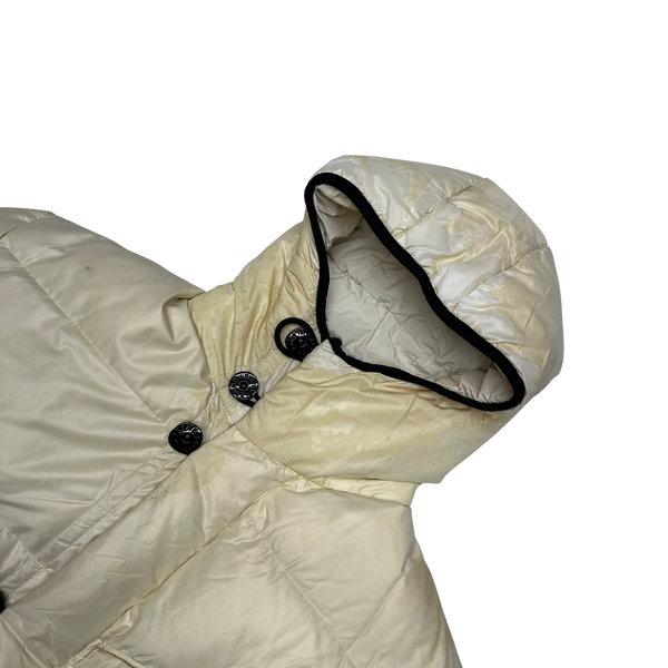 Stone Island Vintage 1996 White Down Filled Puffer Jacket