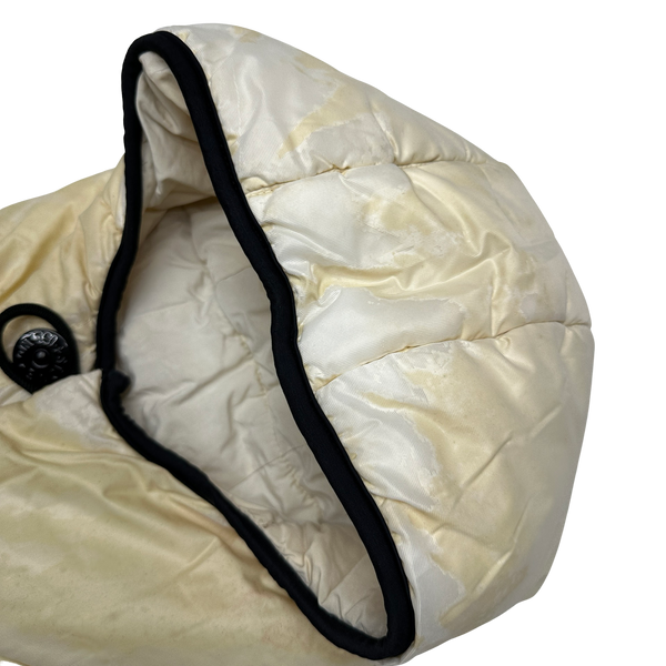 Stone Island Vintage 1996 White Down Filled Puffer Jacket