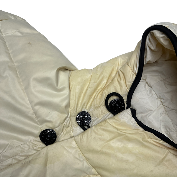 Stone Island Vintage 1996 White Down Filled Puffer Jacket