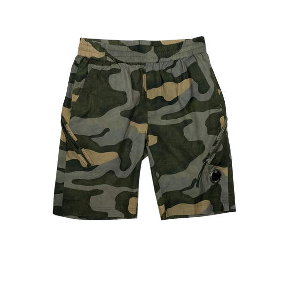 CP Company Pro Tek Camo Shorts