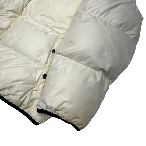 Stone Island Vintage 1996 White Down Filled Puffer Jacket