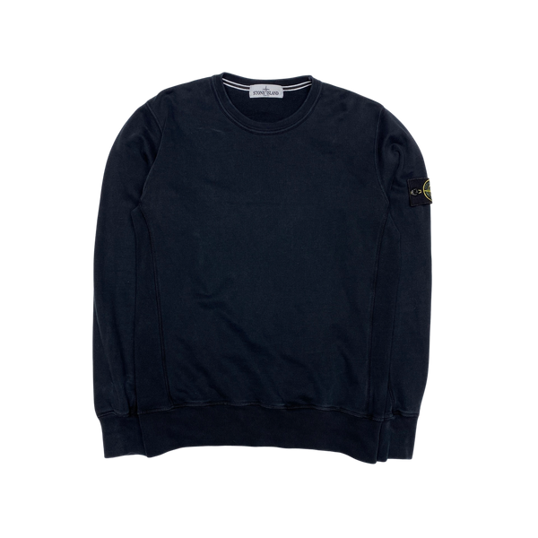 Stone Island 2013 Navy Cotton Crewneck Sweatshirt
