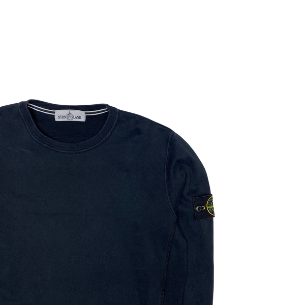 Stone Island 2013 Navy Cotton Crewneck Sweatshirt
