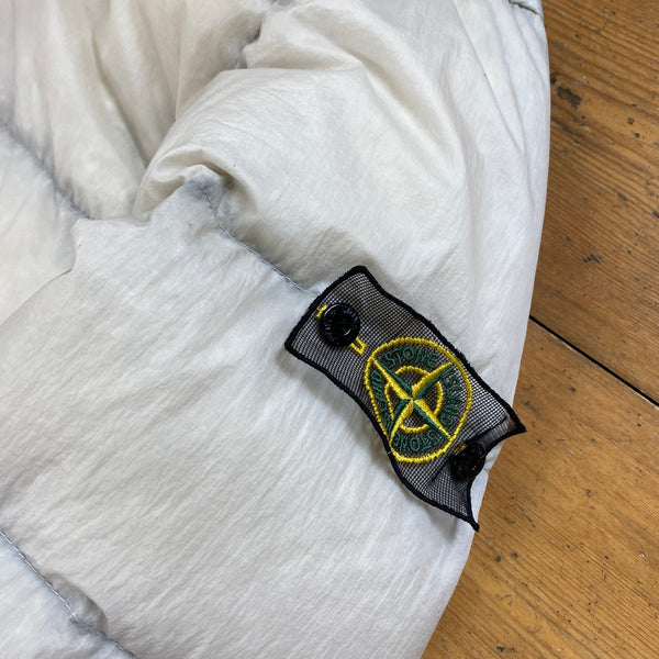 Stone Island 2010 Opaque Nylon Tela Down Jacket