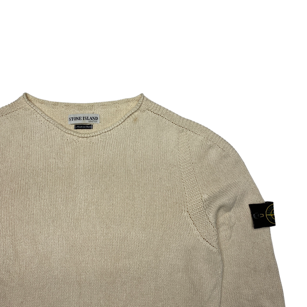 Stone Island Vintage 2003 Fine Knitted Cotton Crewneck