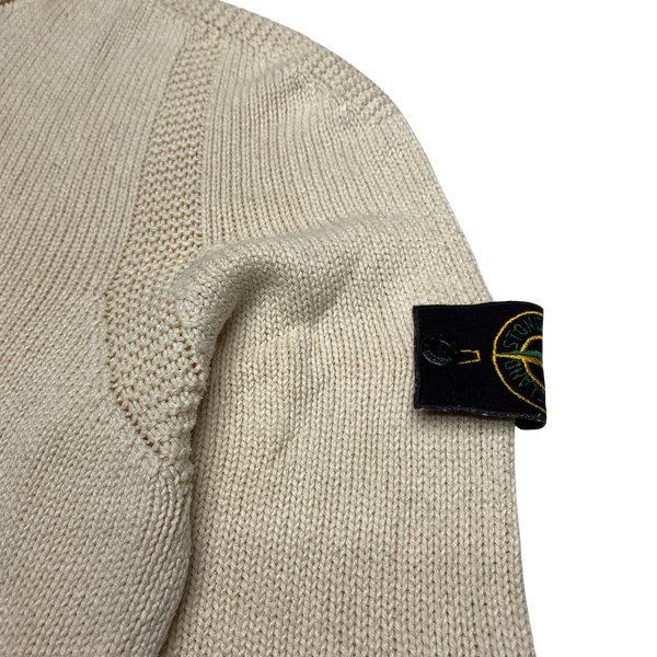 Stone Island Vintage 2003 Fine Knitted Cotton Crewneck