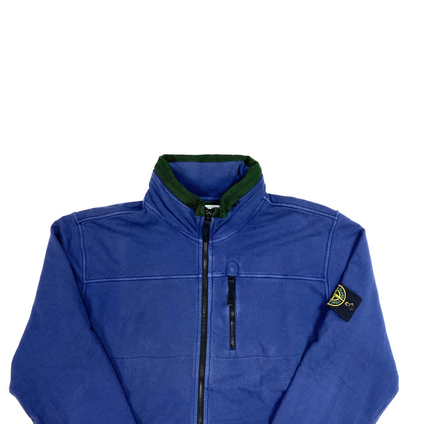 Stone Island SS/2012 Blue Mesh Lined Cotton Jacket