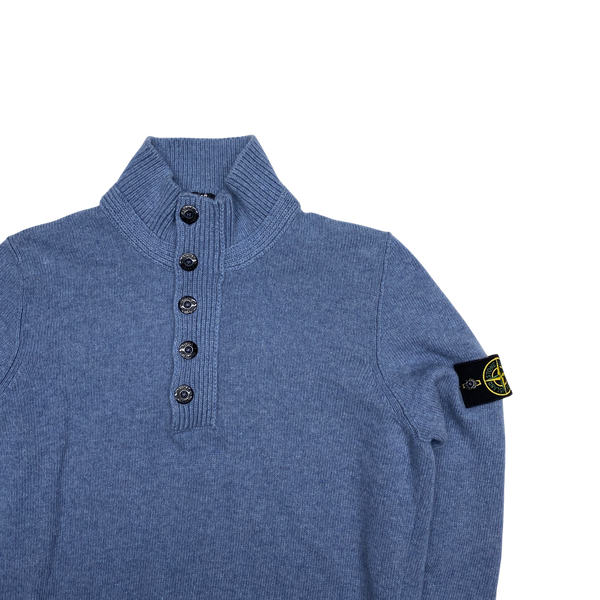 Stone Island 2012 Pullover Blue Knit Jumper