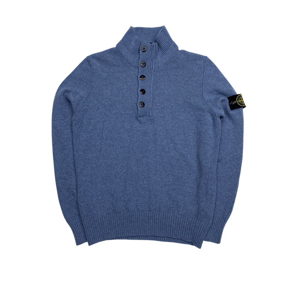 Stone Island 2012 Pullover Blue Knit Jumper