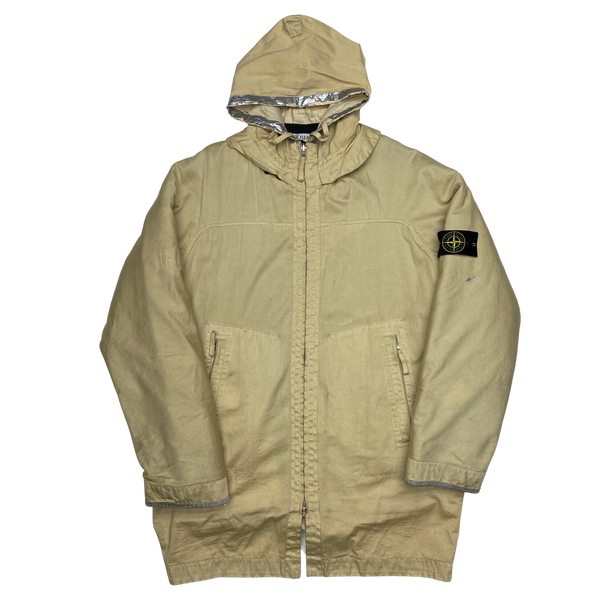 Stone Island 2003 Reversible Silver Raso Spaceman Jacket