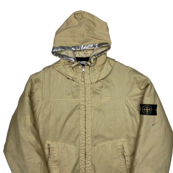 Stone Island 2003 Reversible Silver Raso Spaceman Jacket
