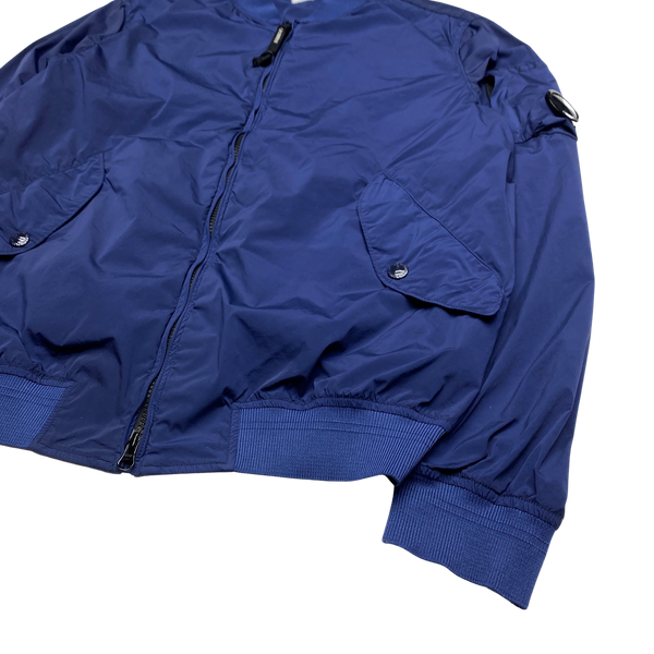 CP Company Navy Blue Nycra Stretch Nylon Jacket