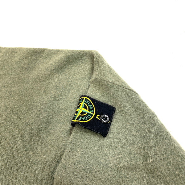 Stone Island Vintage AW2000 Wool Mock Neck Jumper
