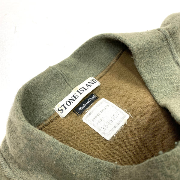 Stone Island Vintage AW2000 Wool Mock Neck Jumper