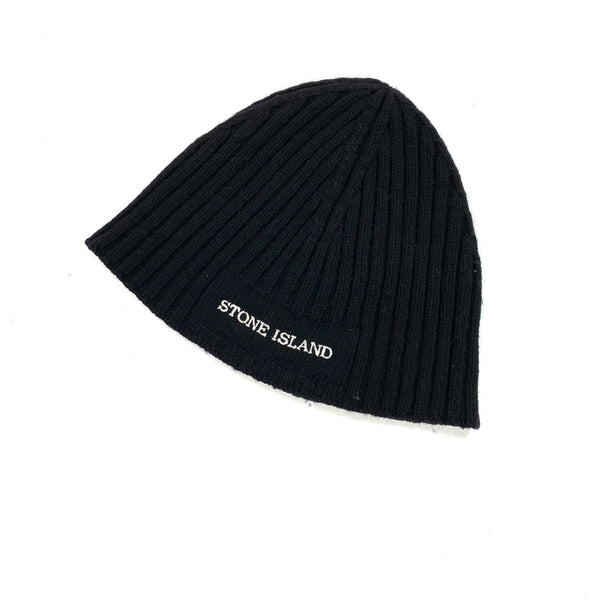 Stone Island 2005 Wool Spellout Beanie