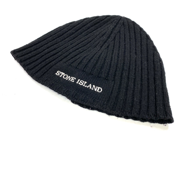 Stone Island 2005 Wool Spellout Beanie