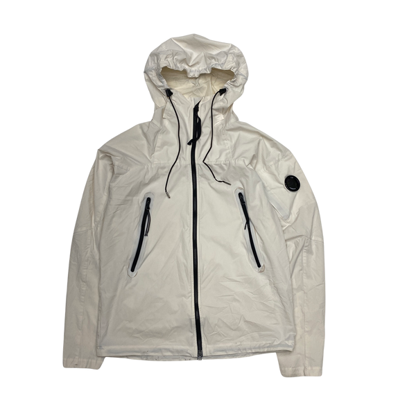 CP Company White Pro Tek Jacket Mat s Island