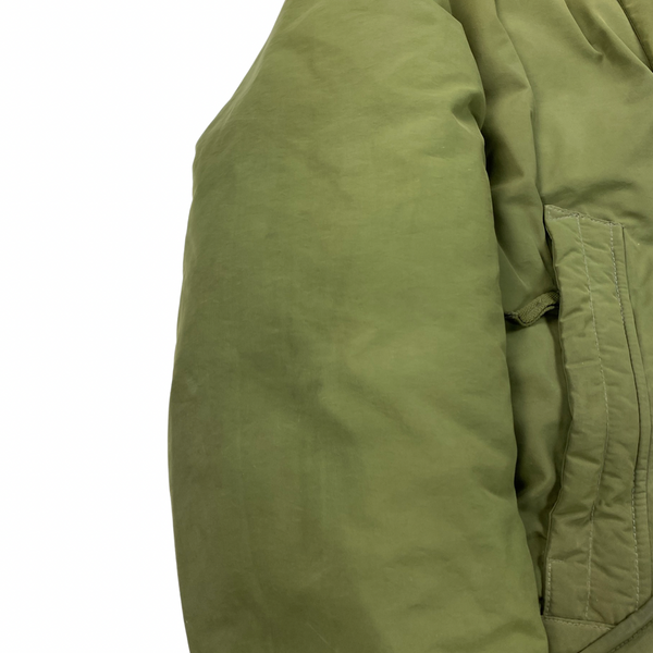Stone Island Olive Micro Reps Down Filled Parka Jacket