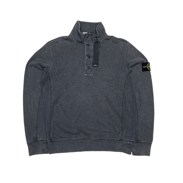 Stone Island 2016 Grey Cotton Pullover Jumper