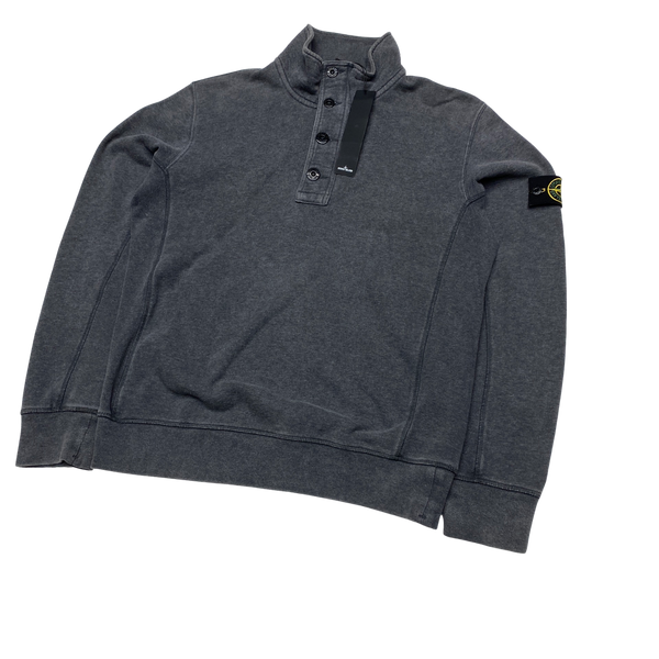Stone Island 2016 Grey Cotton Pullover Jumper