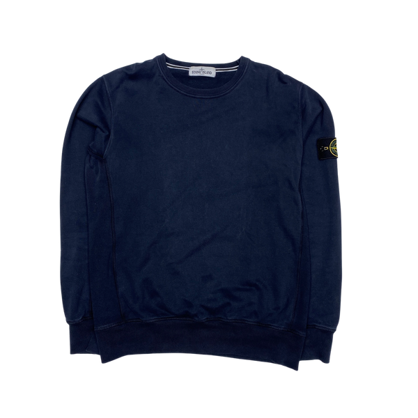 Stone Island 2013 Navy Cotton Crewneck Sweatshirt