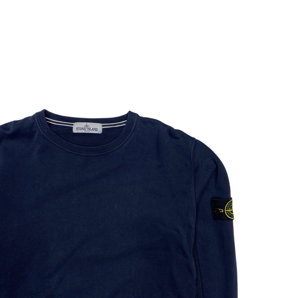 Stone Island 2013 Navy Cotton Crewneck Sweatshirt