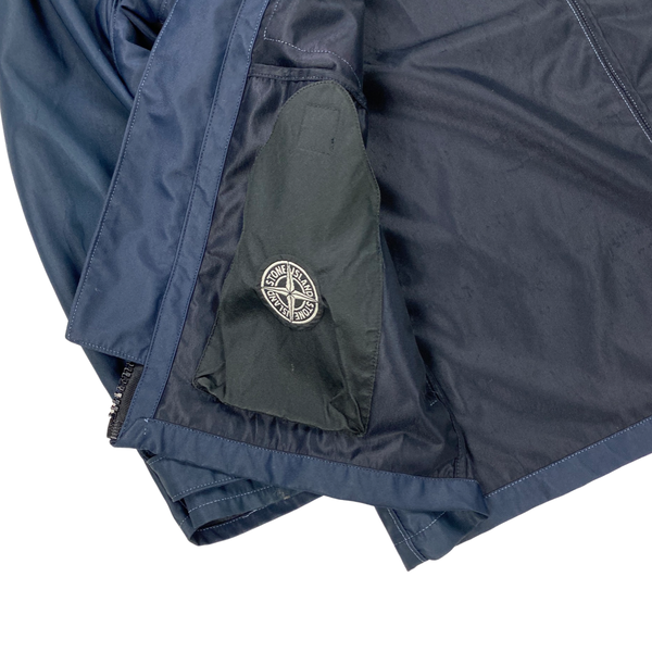 Stone Island 1999 Vintage Navy Nylam Hooded Jacket