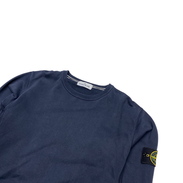 Stone Island 2013 Navy Cotton Crewneck Sweatshirt