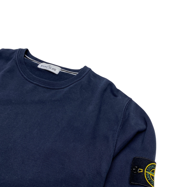 Stone Island 2013 Navy Cotton Crewneck Sweatshirt