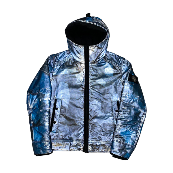 Stone Island 30th 2012 Anni Blue Camo Reflective