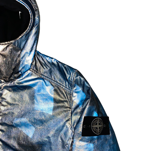 Stone Island 30th 2012 Anni Blue Camo Reflective