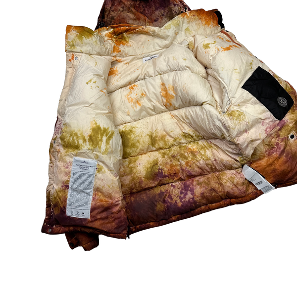 Stone Island x Supreme Paintball Camo Crinkle Reps Puffer Jacket