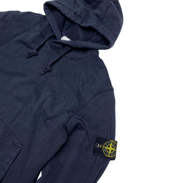 Stone Island 2020 Navy Cotton Pullover Hoodie