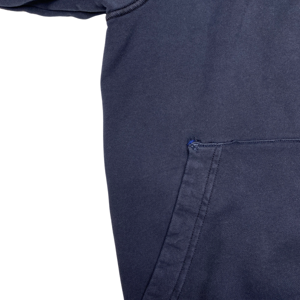Stone Island 2020 Navy Cotton Pullover Hoodie