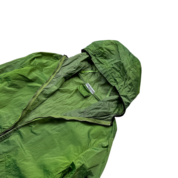 Stone Island 2009 Green Nylon Metal Hooded Jacket - Large