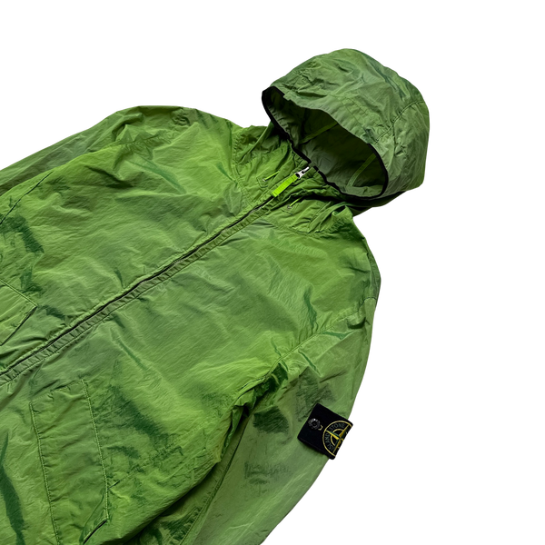 Stone Island 2009 Green Nylon Metal Hooded Jacket - Large