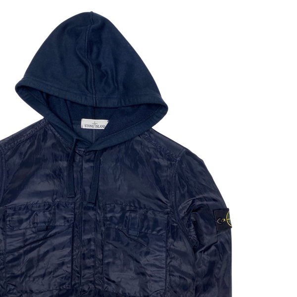 Stone Island Nylon Metal Hooded Cargo Pocket Jacket