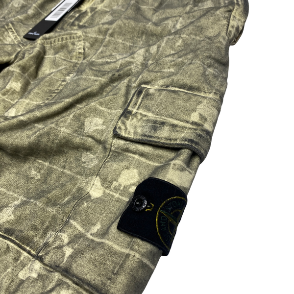 Stone Island Dust Ghillie Laser Camo Cargo Trousers