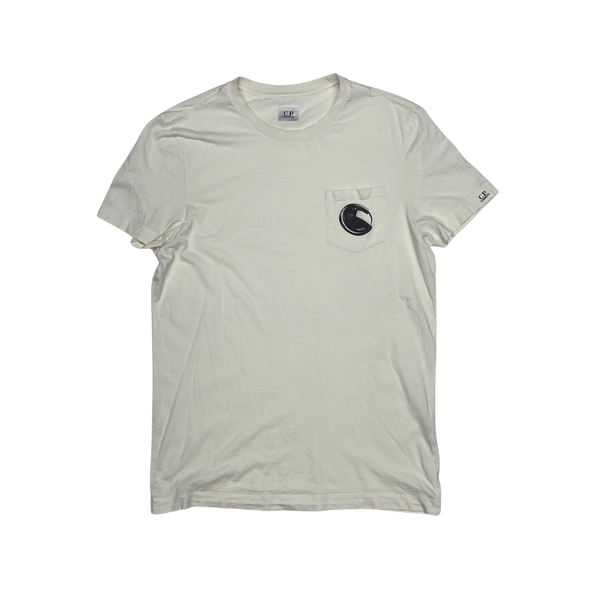 CP Company White Lens T Shirt