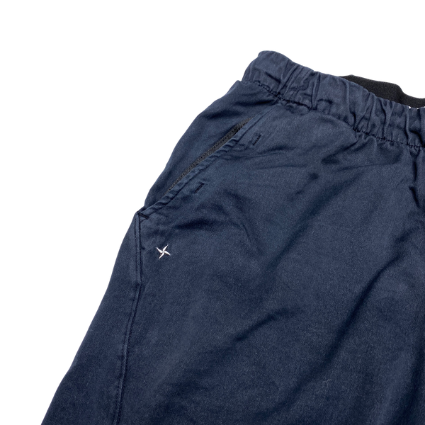 Stone Island 2016 Navy Slim Fit Cotton Joggers