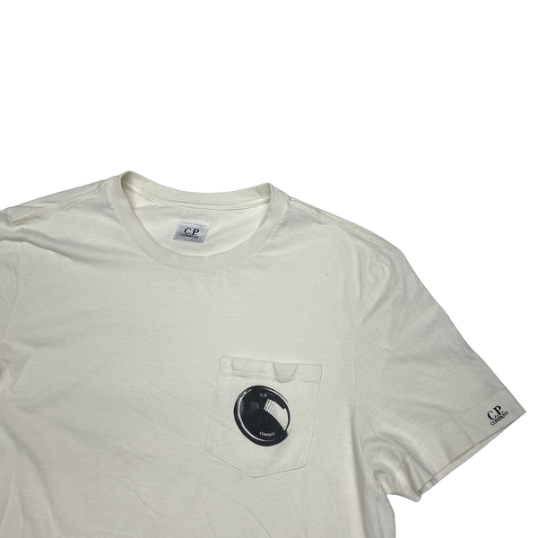CP Company White Lens T Shirt