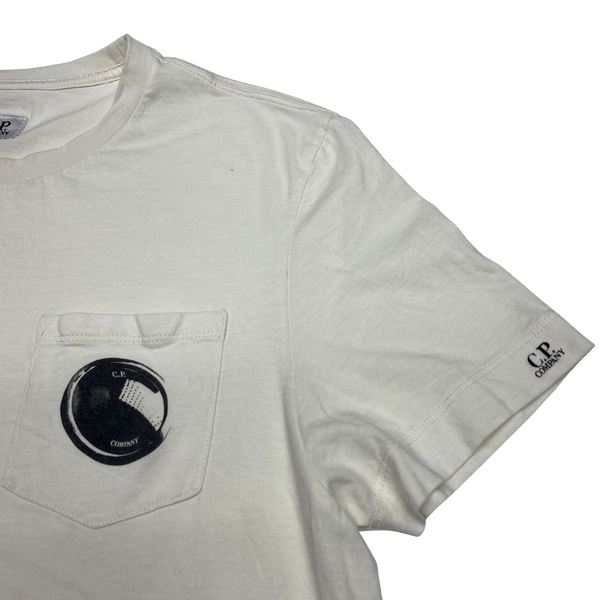 CP Company White Lens T Shirt