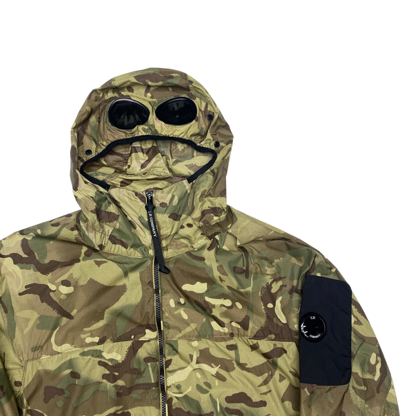 CP Company Re Print Camo Goggle Hooded Jacket