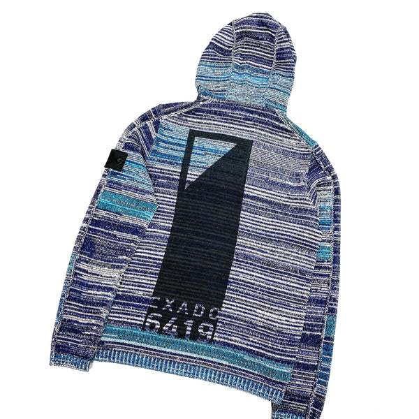 Stone Island Glitch Graphic Shadow Project Hoodie