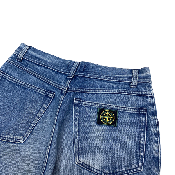 Stone Island 90 s Vintage Denim Shorts Mat s Island