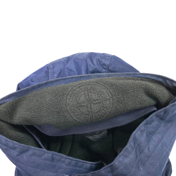 Stone Island Navy Weatherproof Down Parka Jacket